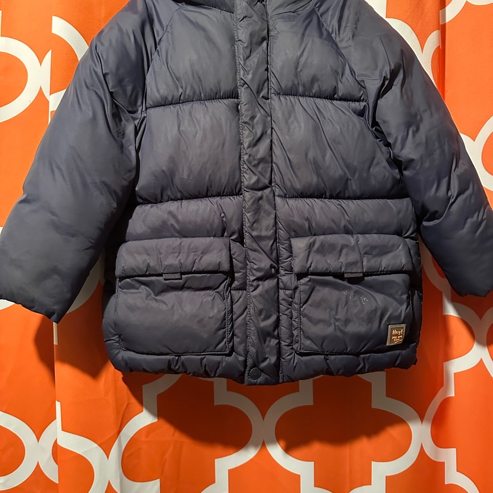 Zara Boys Winter Coat Size 4-5T